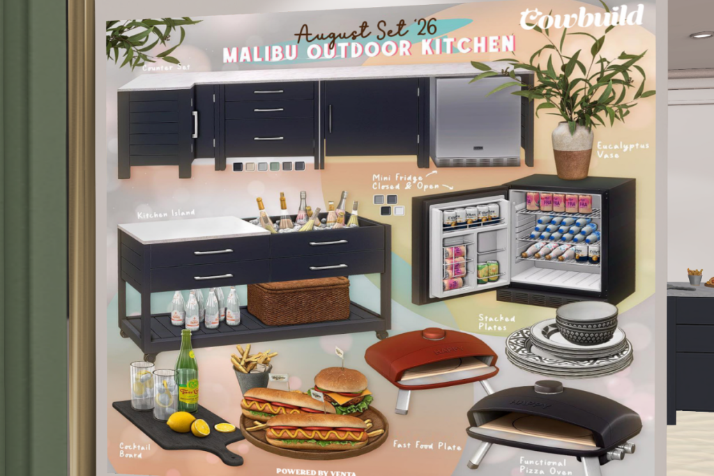 Malibu Outdoor Kitchen,  L$899 each