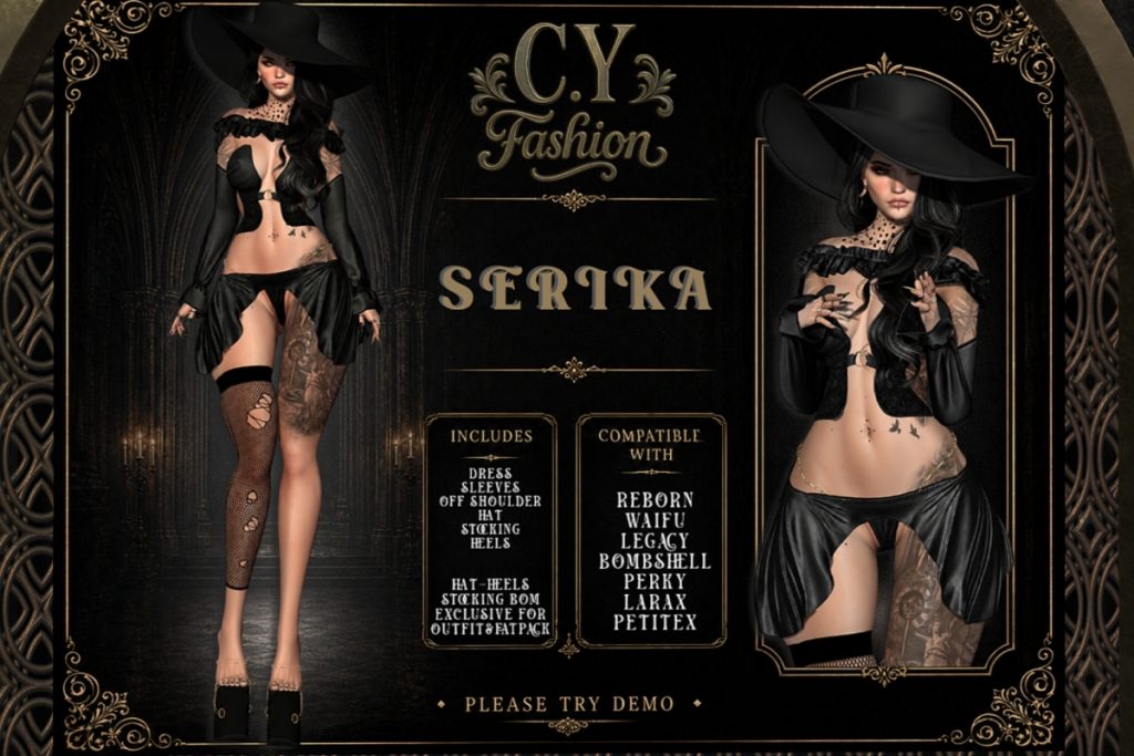 Serika Dress - Legacy/MaitreyaX/Reborn/+mods, L$250 each/L$410 FP