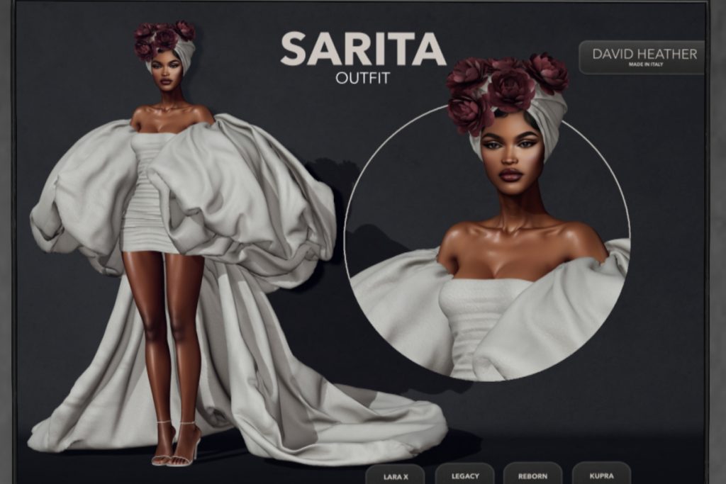 Sarita Outfit -  Inithium/Legacy/MaitreyaX/Reborn/+mods, L$300 each/L$150-L$2150 FP