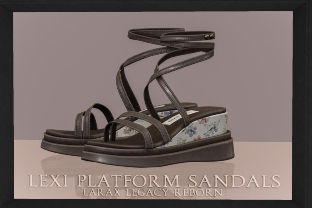 Lexi Platform Sandals - Legacy/MaitreyaX/Reborn, L$488