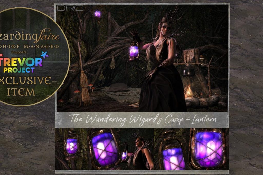 The Wandering Wizard's Camp Lantern, L$99