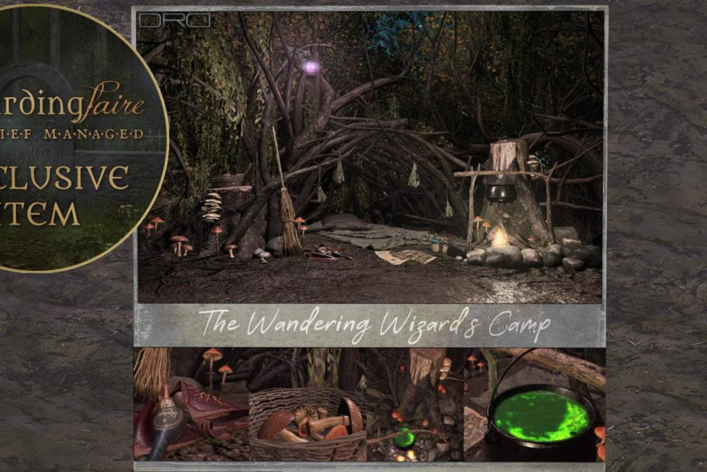 The Wandering Wizard's Camp, L$699