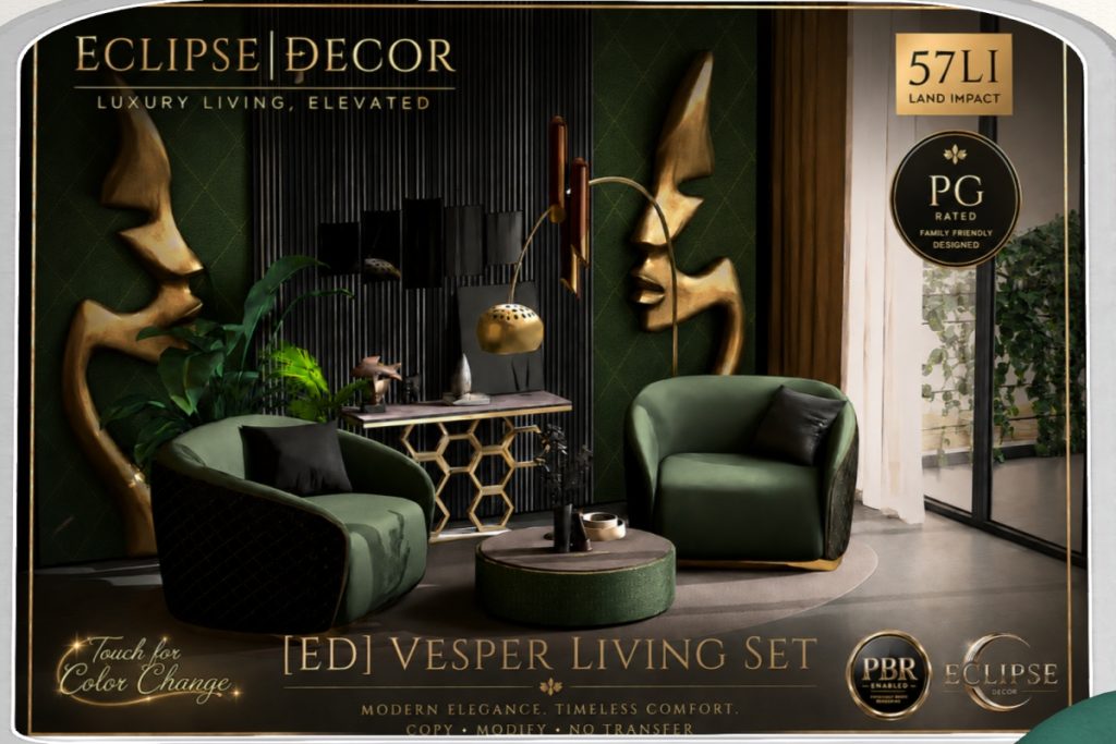 Vesper Living Set, L$1250
