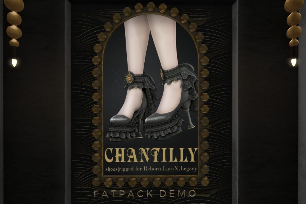 Chantilly Shoes - Legacy/MaitreyaX/Reborn, L$350 each/L$1250 FP