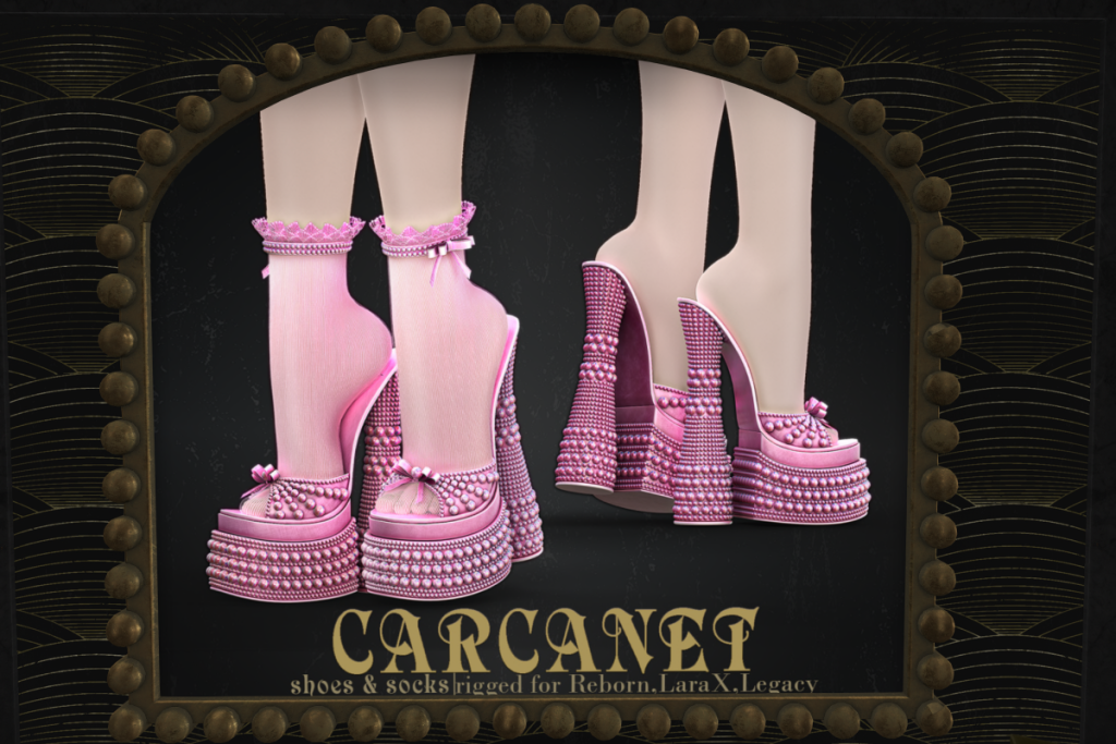 Carcanet Shoes &amp; Socks - Legacy/MaitreyaX/Reborn, L$350 each/L$1250 FP