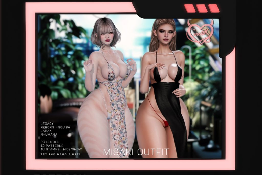 Misaki Outfit - Legacy/MaitreyaX/Nhumana/Reborn/+mods, L$99