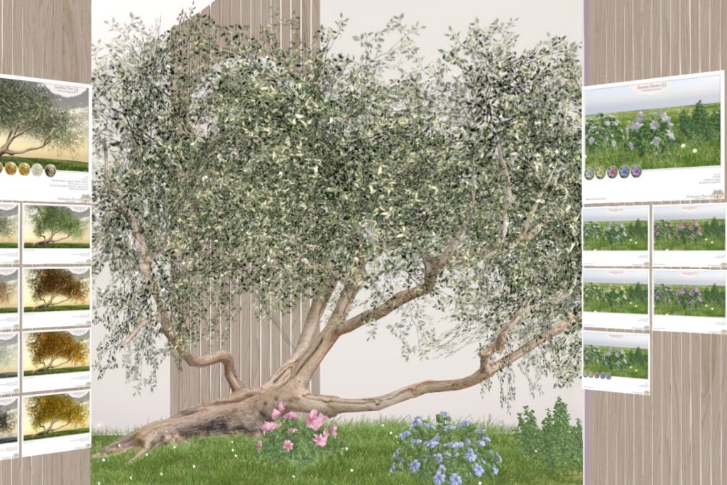 Garden Tree, L$399 each, L$1199 FP