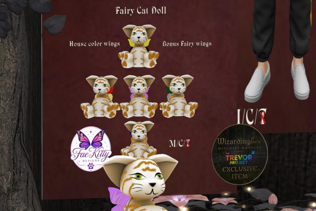 Tabby Fairy CatcDoll, L$150