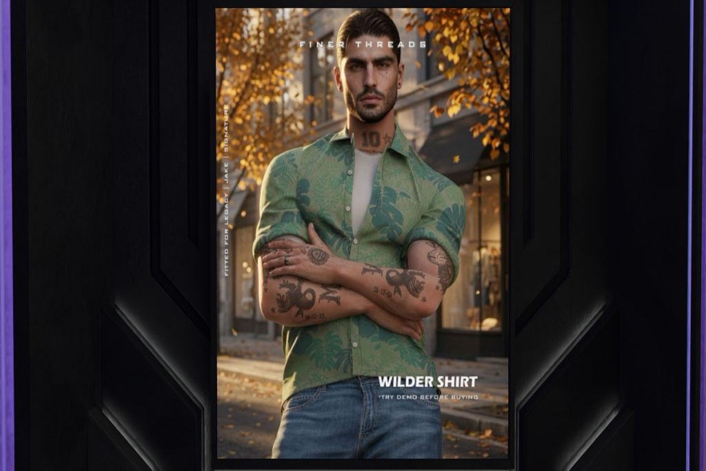 Wilder Shirt - Jake/Legacy/Signature, L$269 each/L$999 FP