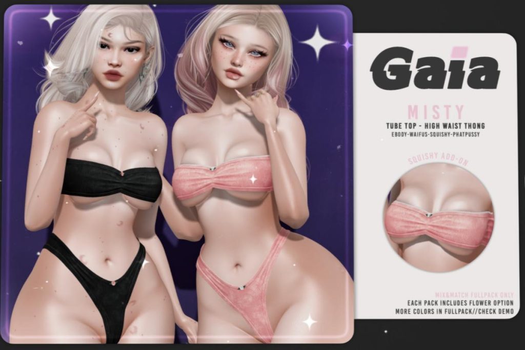 Misty Set - Reborn/+mods, L$188 each/L$1288 each FP