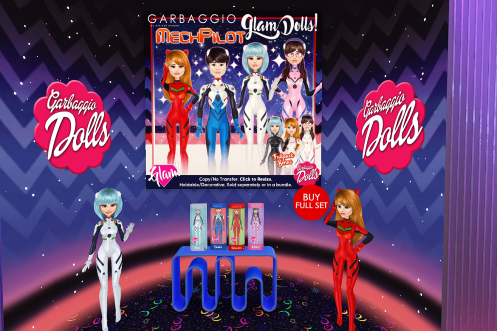 Glam Dolls, L$249 each/L$699 FP