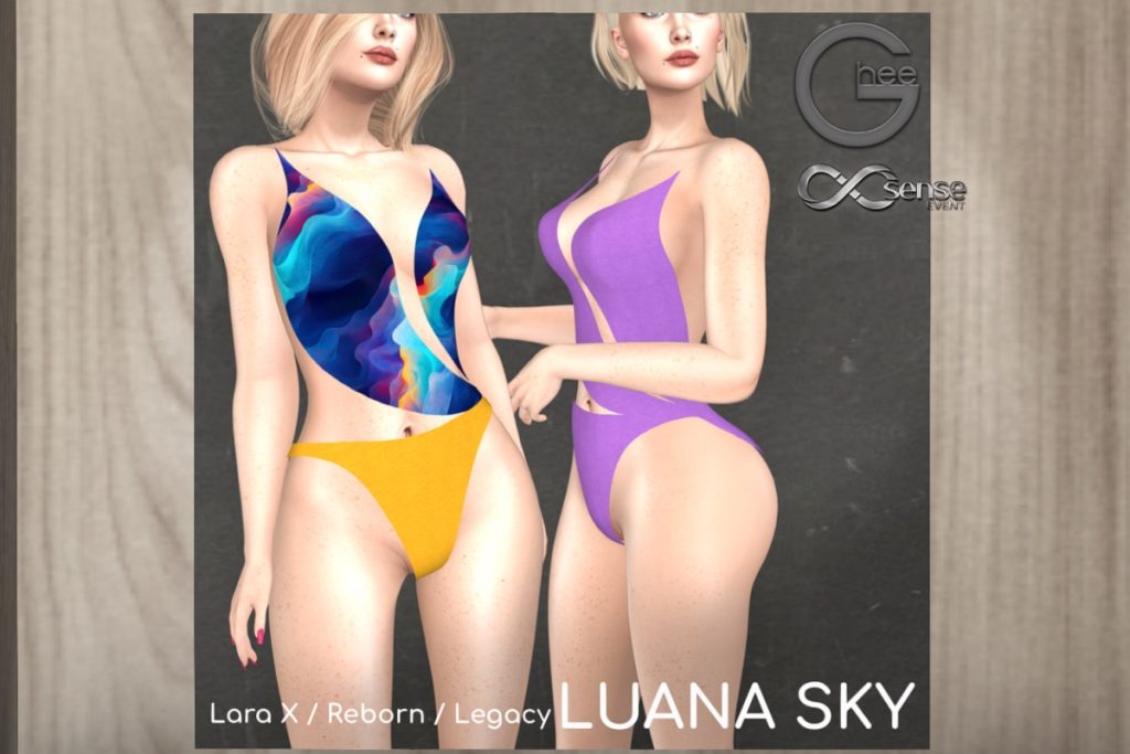 Luana Sky Bodysuit - Legacy/MaitreyaX/Reborn, L$350 each/L$900 FP