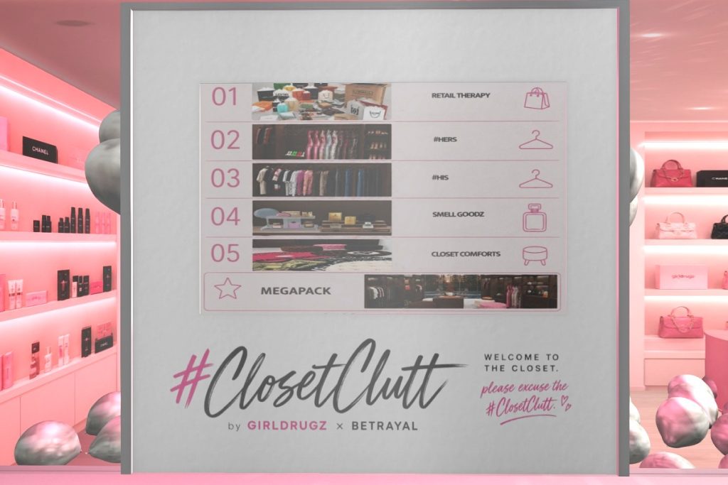 #ClosetClutt, L$650-L$1000 each/L$3000 FP