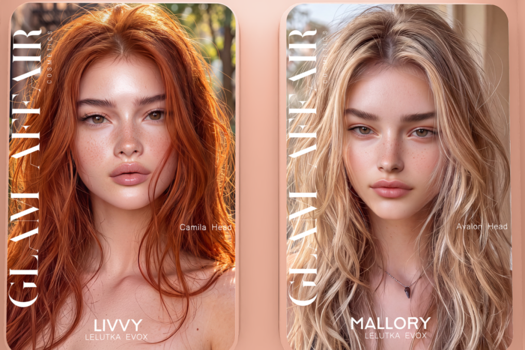 Livvy &amp; Mallory Skin, EvoX, L$799 each