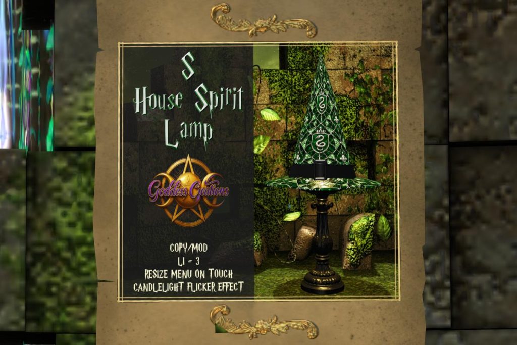 House Spirit Lamp, L$499 each