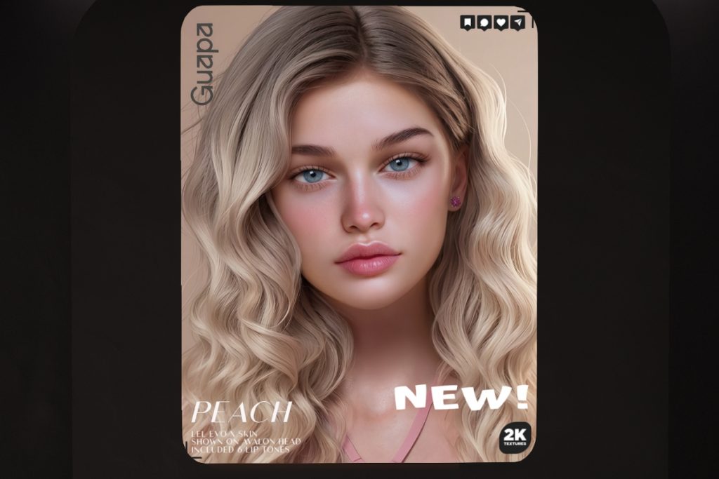 Peach Skin - EvoX, L$50 each/L$350 FP