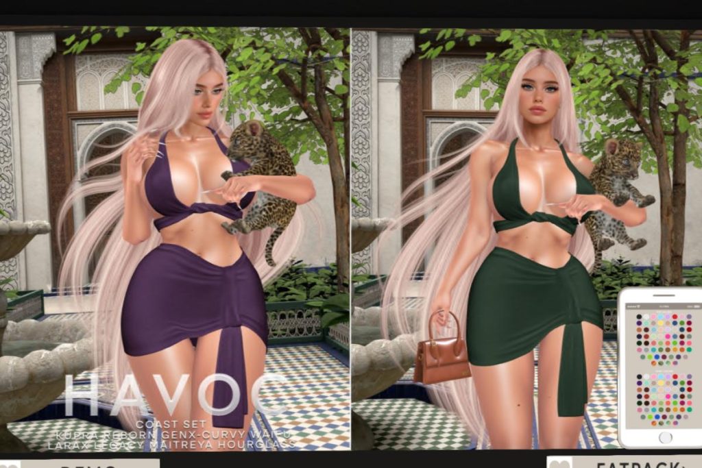 Coast Set - See AD for Fits, L$288 each/L$2988 FP