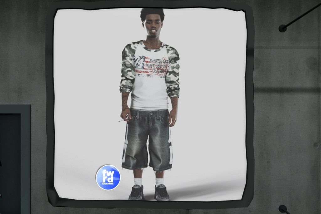 Jason Rolled Sleeve Top and Kapital Shorts - Fits Not Listed, L$350 each/L$1299 each FP