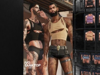 Ivo Tanktop - Legacy Male/+mods, L$199 each/L$1099 FP