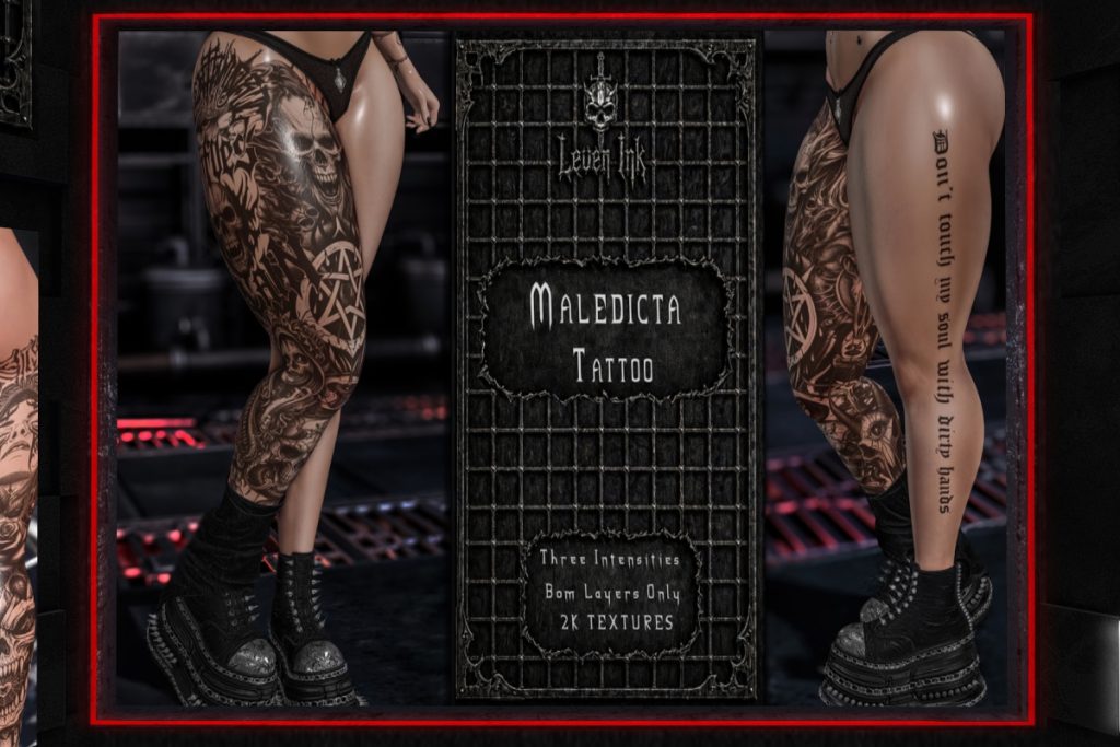 Maledicta Tattoo - BOM, L$350