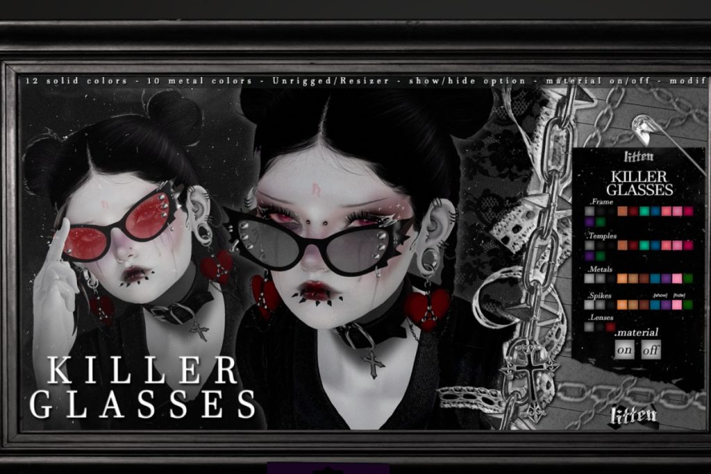 Killer Glasses, L$347