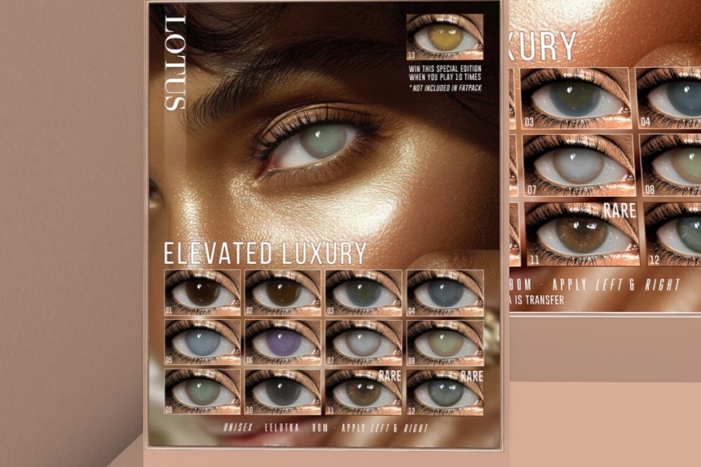 Elevated Eyes - BOM/EvoX, L$60 per play/L$2000 FP