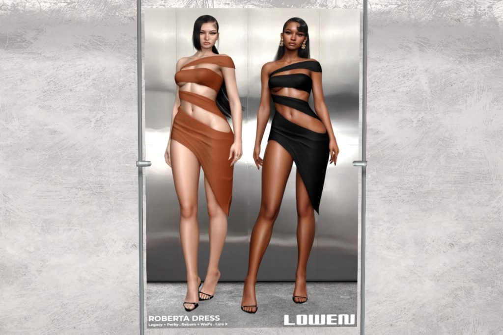 Roberta Dress - Legacy/MaitreyaX/Reborn/+mods, L$349 each