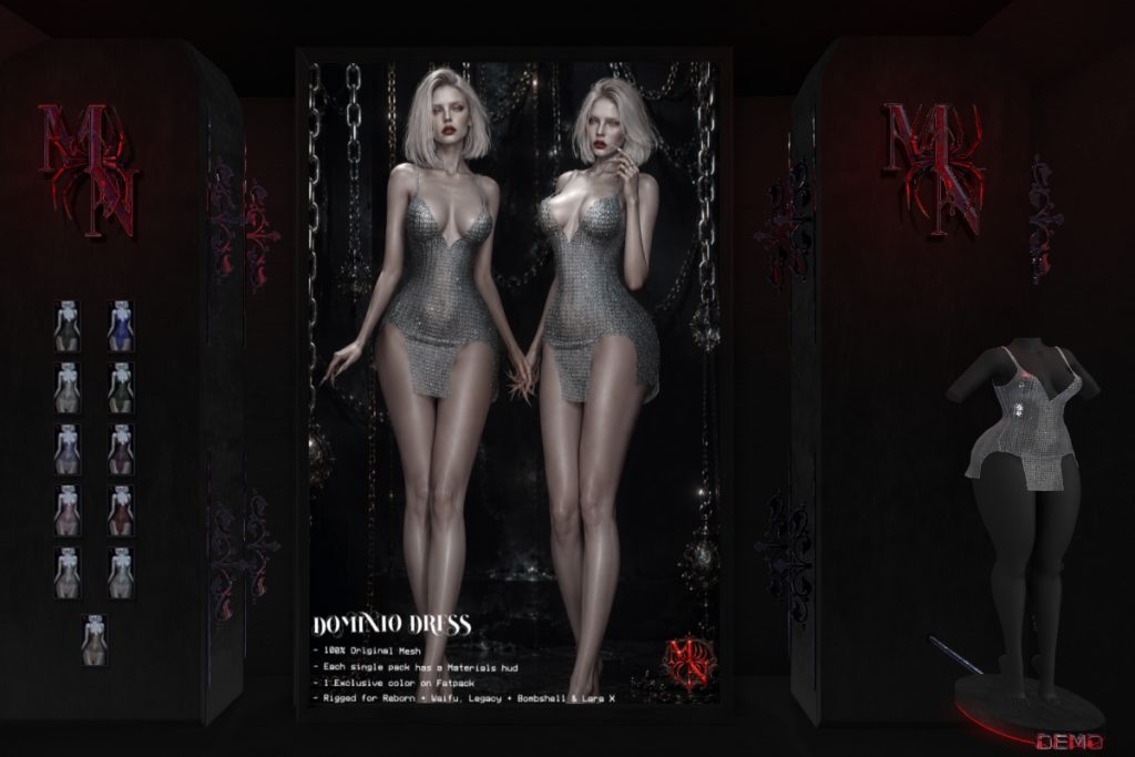 Dominio Dress - Legacy/MaitreyaX/Reborn/+mods, L$320 each/L$1990 FP
