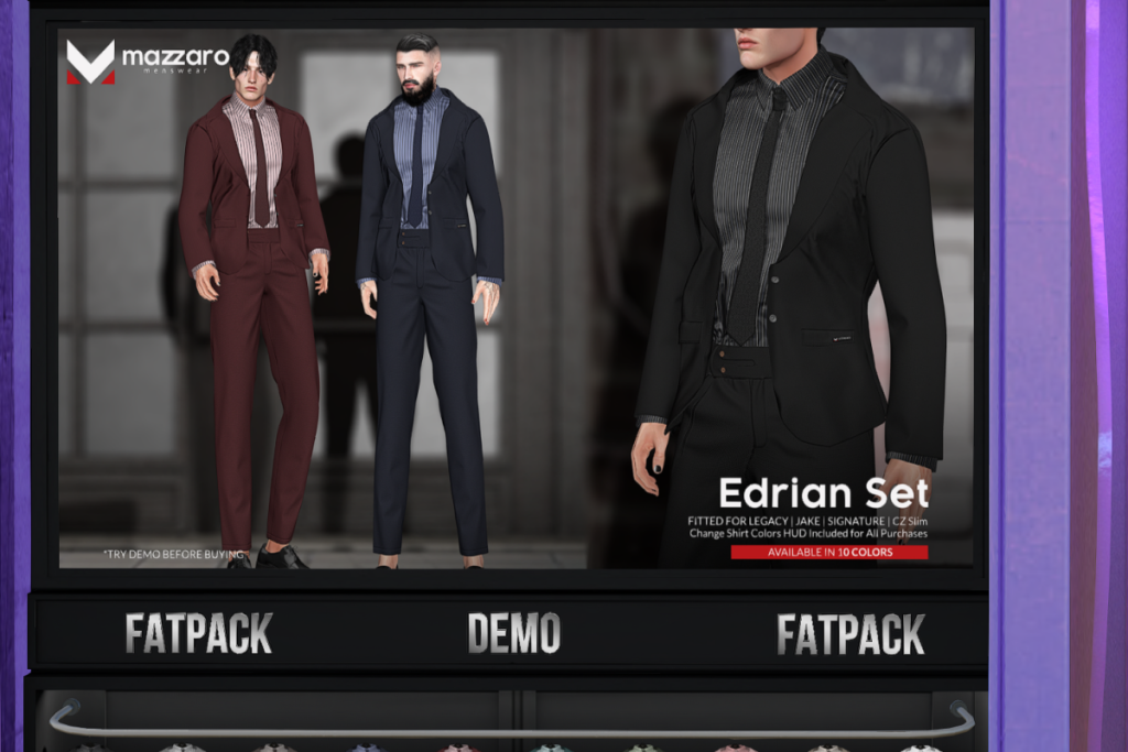 Edrian Set - CZ Slim/Jake/Legacy/Signature, L$250 each/L$950 FP