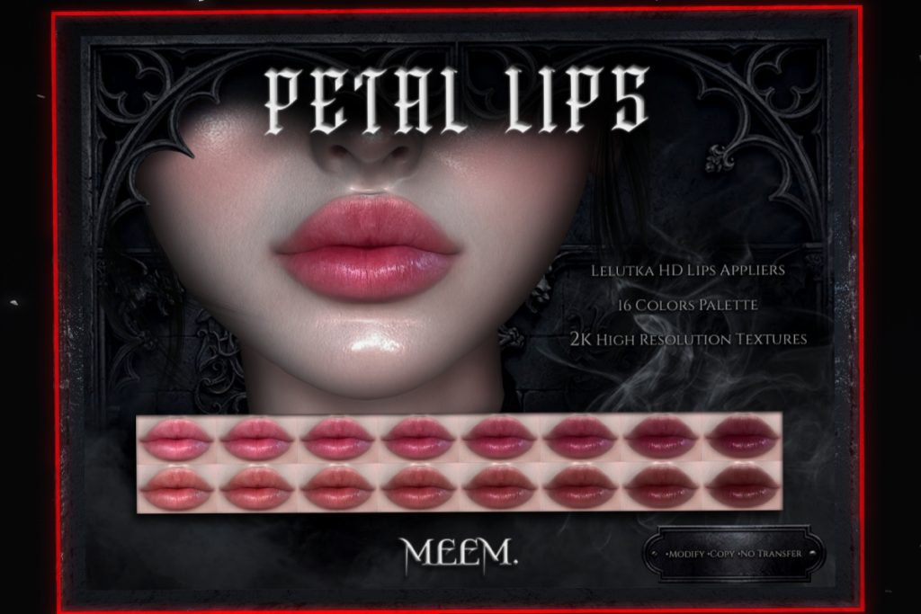 Petal Lips - EvoX, L$199