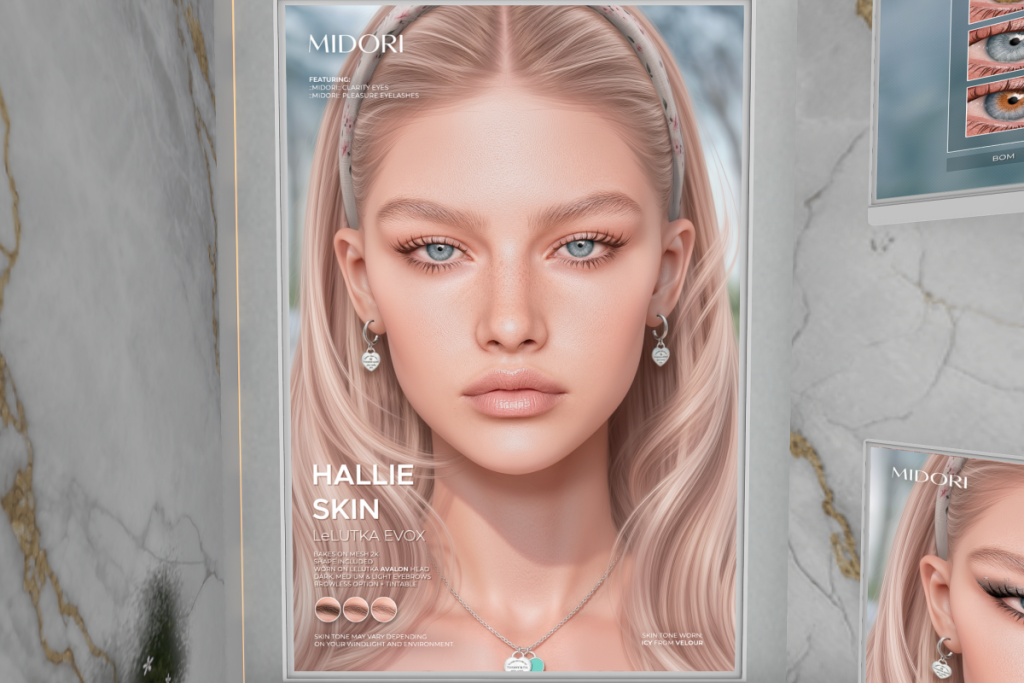 Hallie Skin - EvoX, L$299 each/L$2500 FP