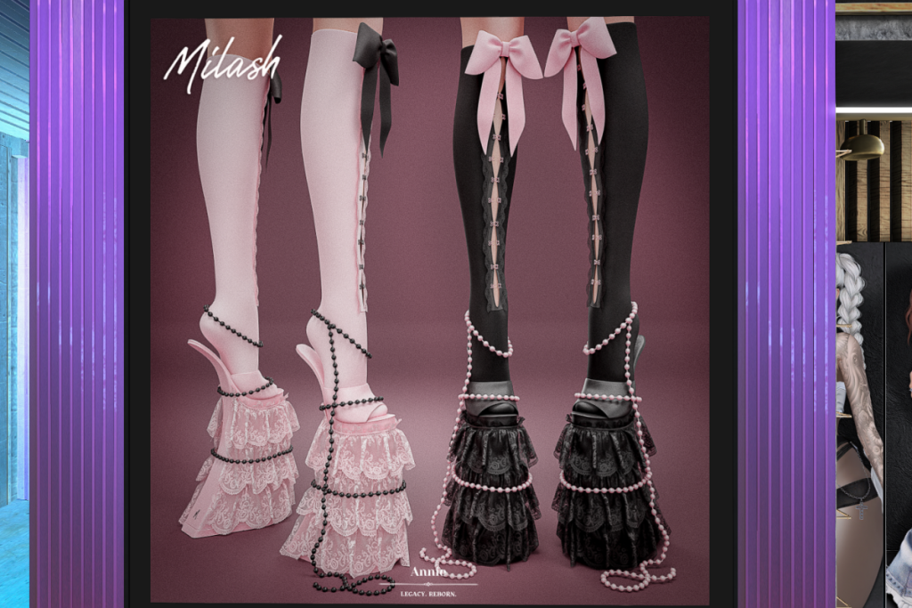 Annie Platform Heels -  Legacy/Reborn, L$500 each/L$1000 FP