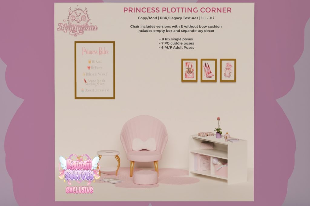 Princess Plotting Corner, L$400