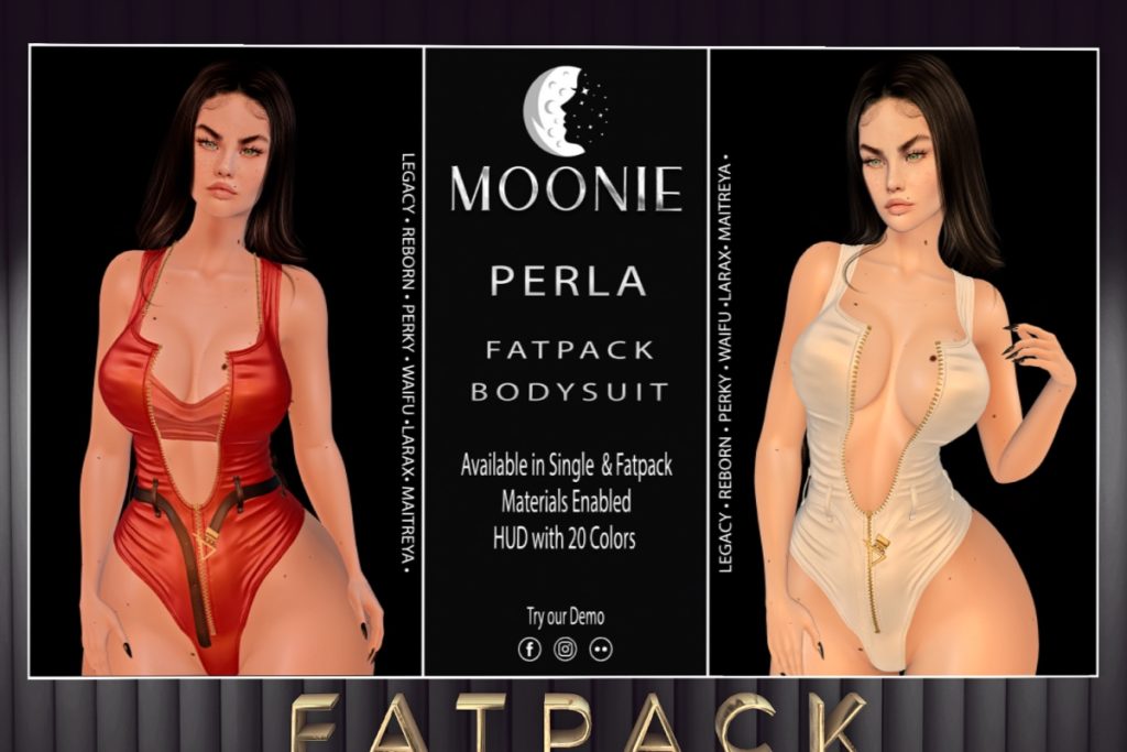 Perla Bodysuit - Legacy/Maitreya/Reborn/+mods, L$169 each/L$450 FP
