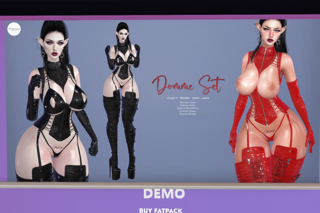 Domme Set - Legacy/MaitreyaX/Reborn/+mods, L$349 each/L$249-L$1199 each FP
