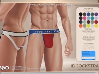 ID Jockstrap - Gianni/Jake/Kario/Legacy, L$189 each/L$1099 FP