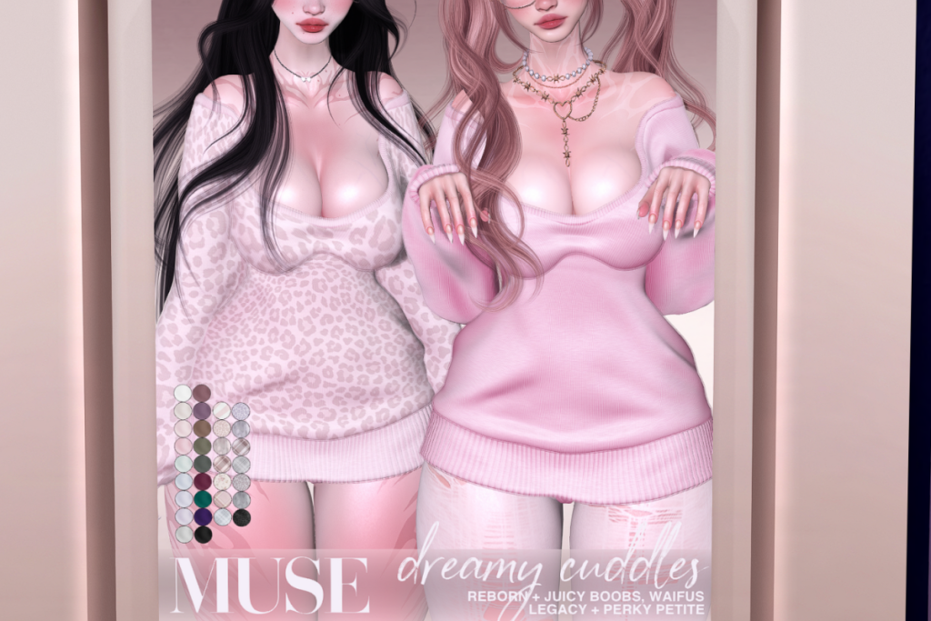 Dreamy Cuddles - Legacy/Reborn/+mods, L$249 each/L$999 FP