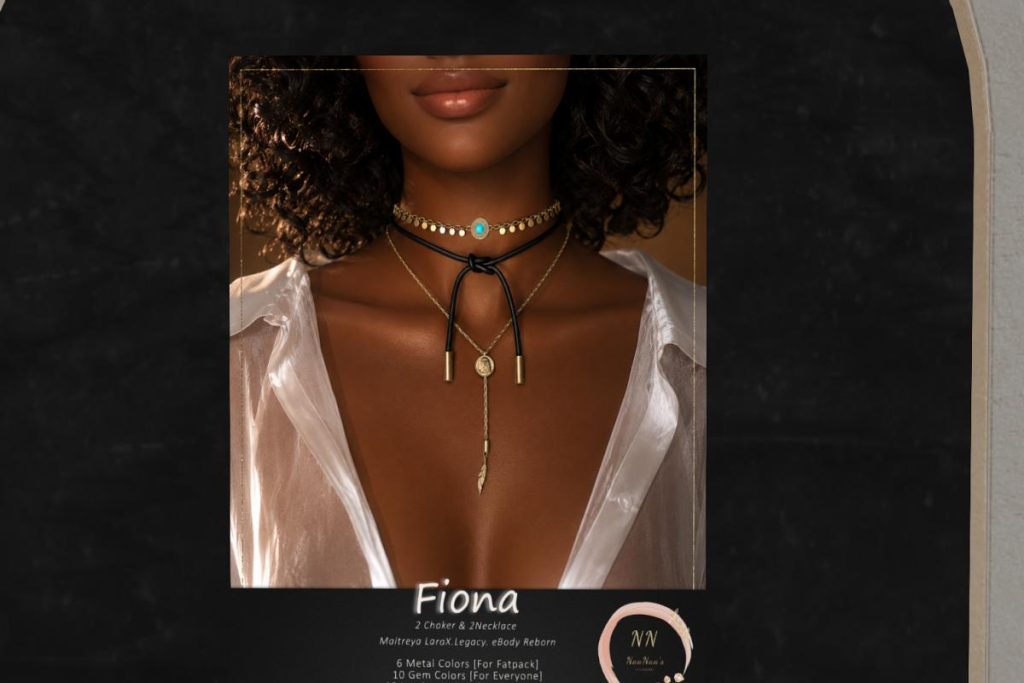 Fiona Necklace - Legacy/MaitreyaX/Reborn, L$250 each/L$600 FP