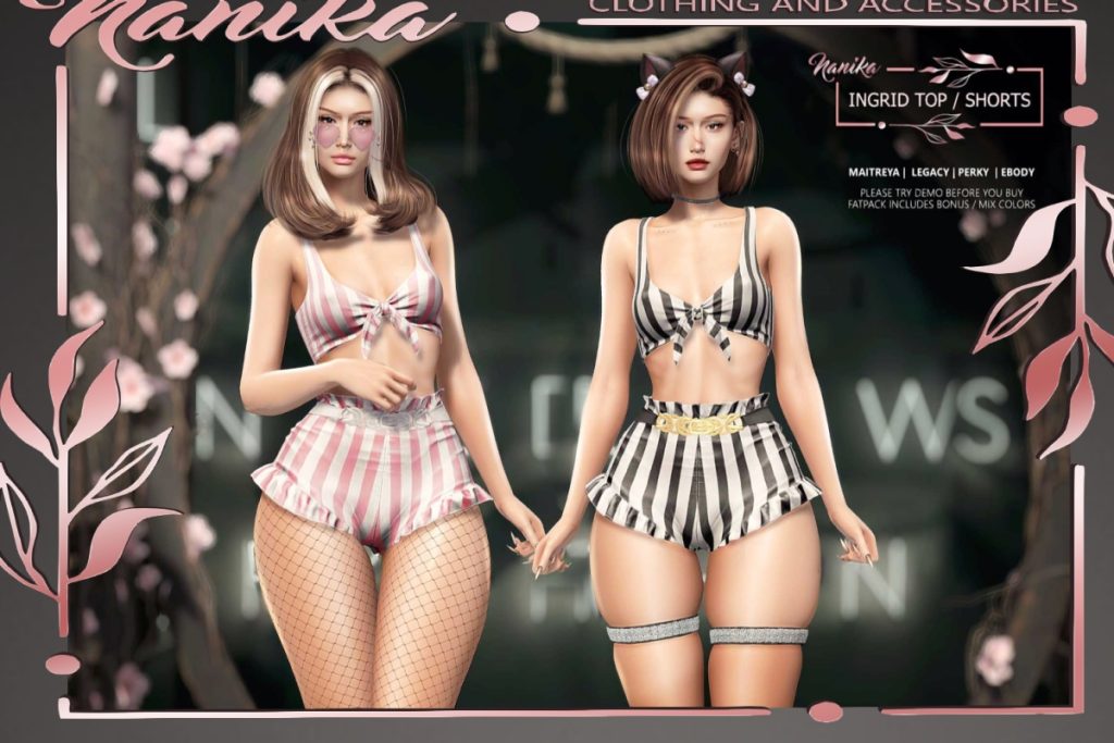 Ingrid Set - Legacy/MaitreyaX/Reborn/+mods, L$220 each/L$999 each FP/L$1499 MP