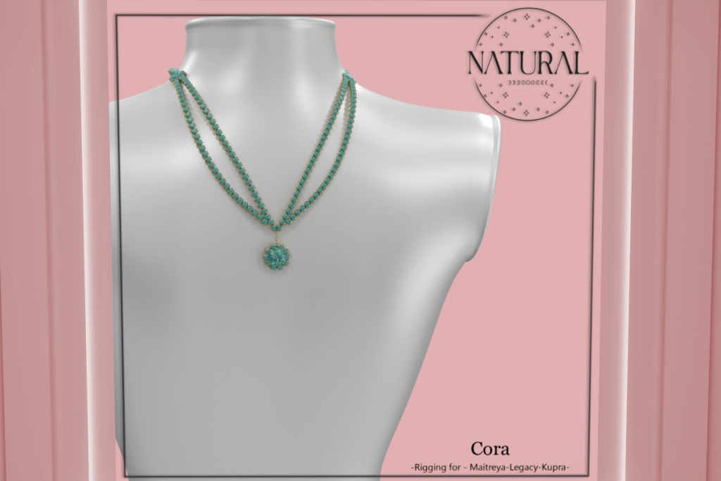 Cora Necklace - Inithium/Legacy/Maitreya, L$199