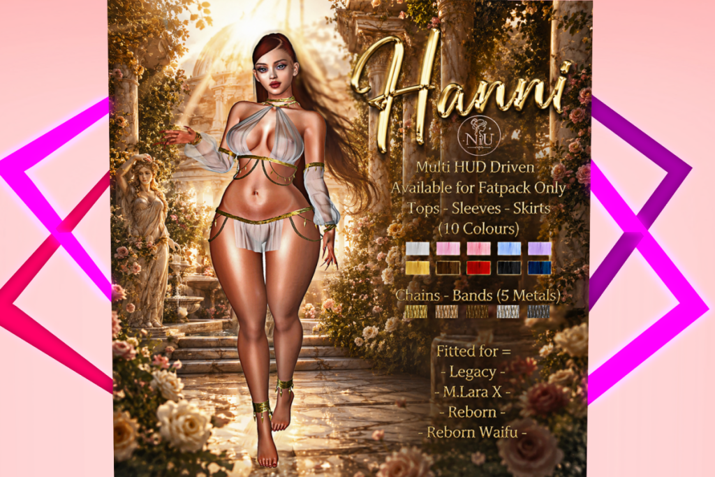 Hanni Outfit - Legacy/MaitreyaX/Reborn/+mods, L$388 each/L$1388 FP