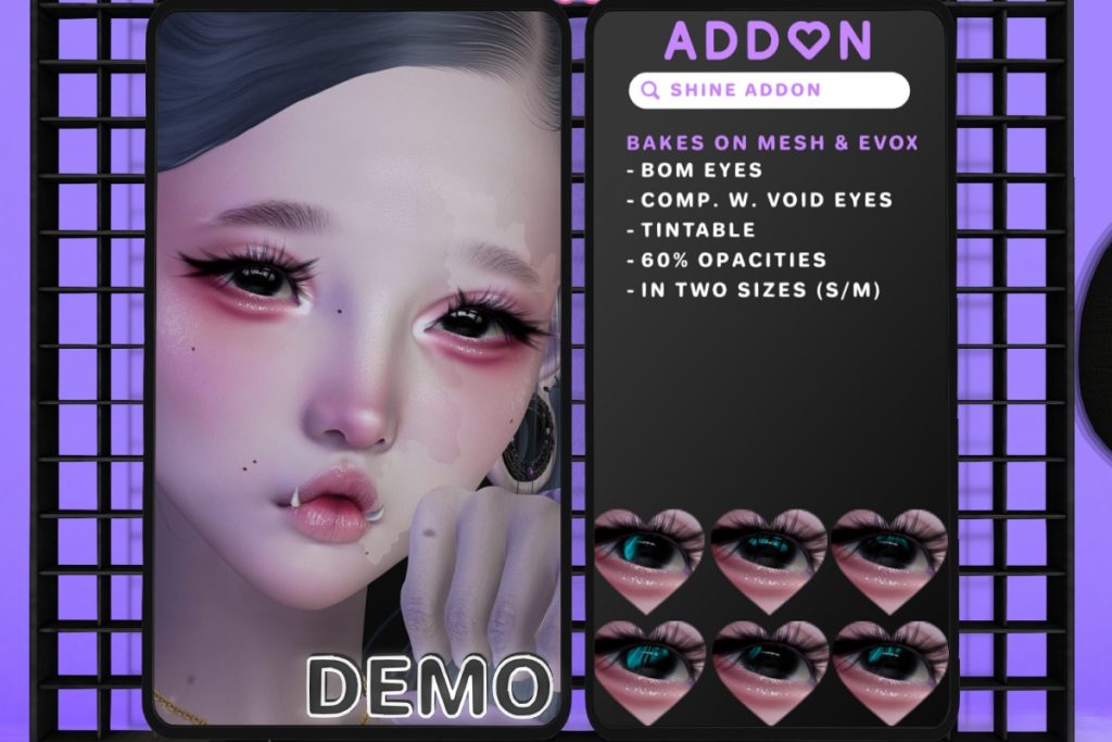 Shine Add-On - BOM/EvoX/Void, L$199