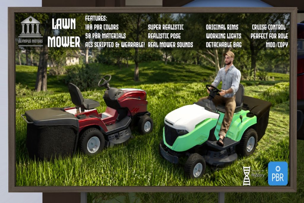 Lawn Mower, L$999