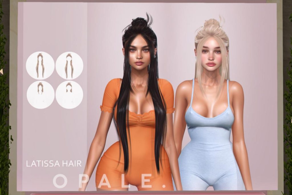 Latissa Hair, L$288 each/L$588 FP
