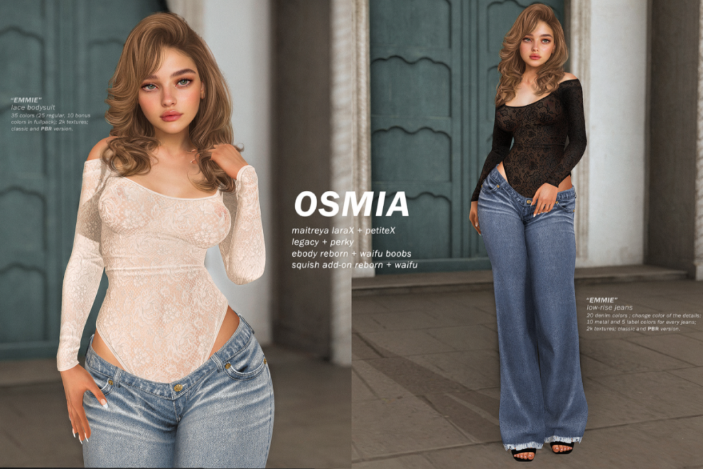 Emmie Set - Legacy/MaitreyaX/Reborn/+mods, L$269-L$299 each/L$1199-L$1299 each FP