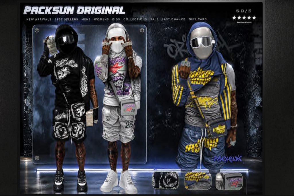 Kayb Hoodie, T-Shirt, and Shorts - Jake/Legacy, L$450 each/L$1200 each FP | Kyab CrossBag, L$800 | Kyab Megapack, L$5700