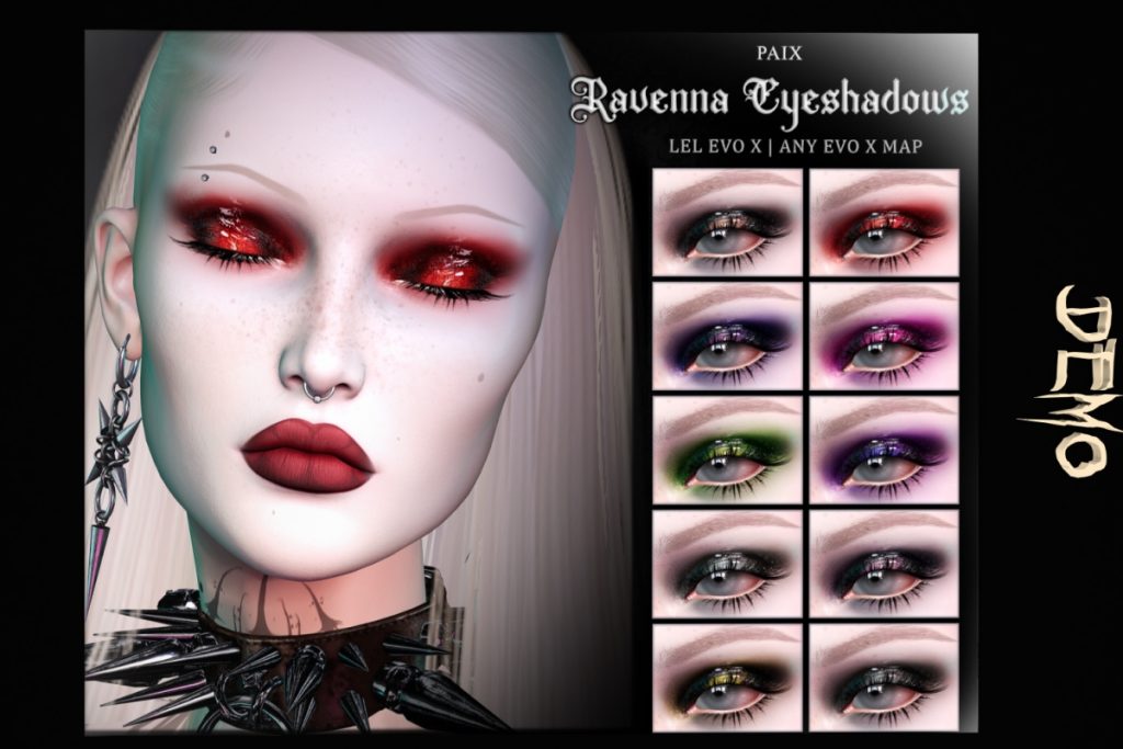 Ravenna Eyeshadows - EvoX, L$199