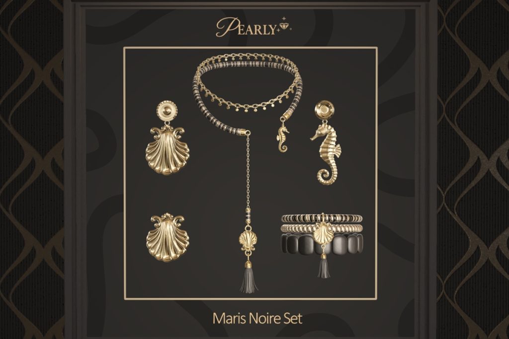 Maris Noire Set, L$150 each/L$750 FP
