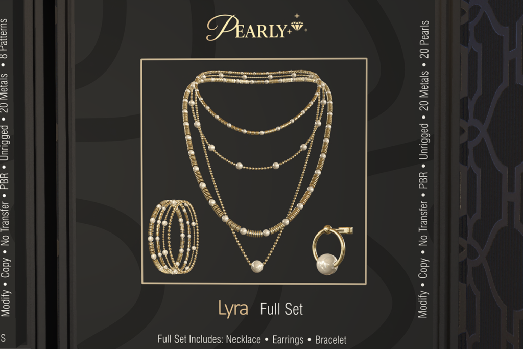 Lyra Jewelry Set, L$650