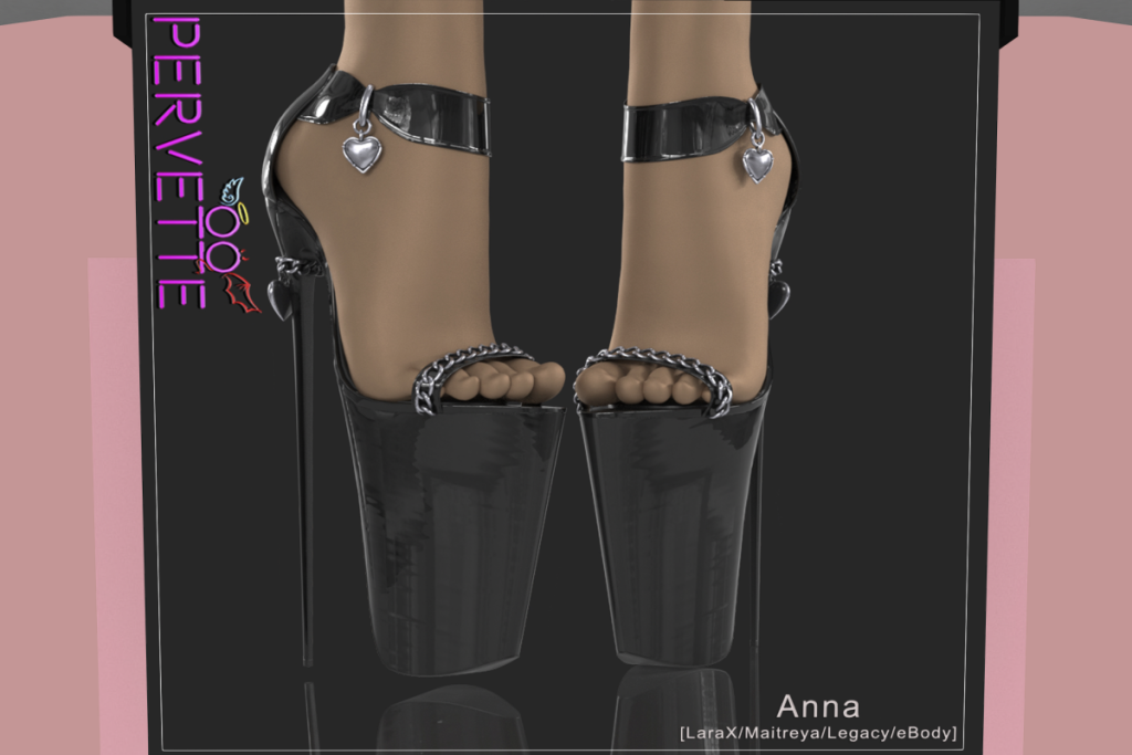 Anna Heels - Legacy/Maitreya/Reborn/+mods, L$188 each/L$988 FP